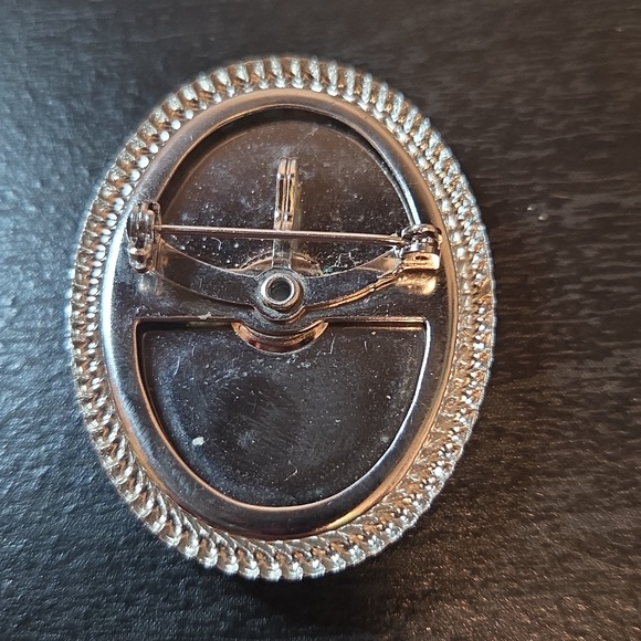 Blue Flower Brooch - Picture 2 of 2